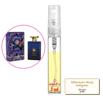 Mostra fiola din Parfumul Milestone Mouj Intimate, decant sticla cu pulverizator - Img 3