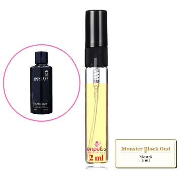 Mostra fiola din Parfumul Monster Black Oud, decant sticla cu pulverizator - Img 2