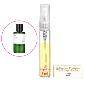 Mostra fiola din Parfumul Oud Nuclear Fragrance World Eau de Parfum, decant sticla cu pulverizator - Img 3