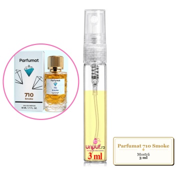 Mostra fiola din Parfumul Parfumat 710 Smoke, decant sticla cu pulverizator - Img 2