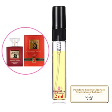 Mostra fiola din Parfumul Pendora Scents Charuto Mysterious Tobacco, decant sticla cu pulverizator - Img 2