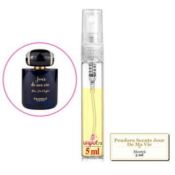 Mostra fiola din Parfumul Pendora Scents Jour De Ma Vie, decant sticla cu pulverizator - Img 4