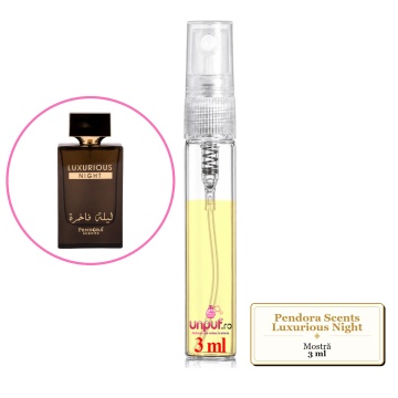 Mostra fiola din Parfumul Pendora Scents Luxurious Night, decant sticla cu pulverizator - Img 3