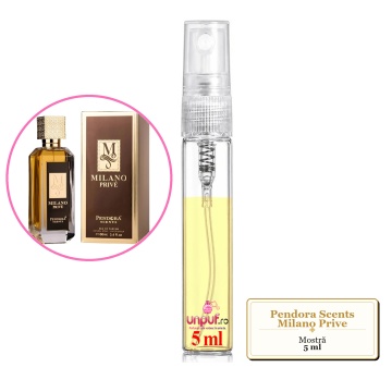 Mostra fiola din Parfumul Pendora Scents Milano Prive, decant sticla cu pulverizator - Img 4