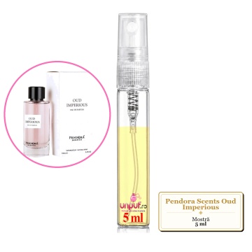Mostra fiola din Parfumul Pendora Scents Oud Imperious, decant sticla cu pulverizator - Img 4