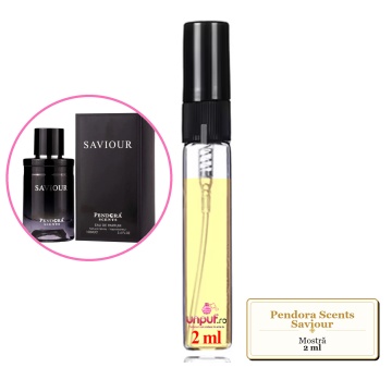 Mostra fiola din Parfumul Pendora Scents Saviour, decant sticla cu pulverizator - Img 2