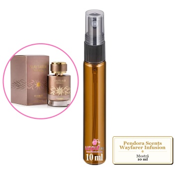 Mostra fiola din Parfumul Pendora Scents Wayfarer Infusion, decant sticla cu pulverizator