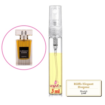 Mostra fiola din Parfumul Riiffs Elegant Homme, decant sticla cu pulverizator - Img 2