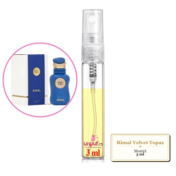 Mostra fiola din Parfumul Rimal Velvet Topaz, decant sticla cu pulverizator - Img 3
