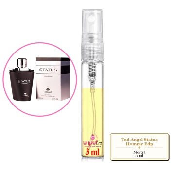 Mostra fiola din Parfumul Tad Angel Status Homme Edp, decant sticla cu pulverizator - Img 3