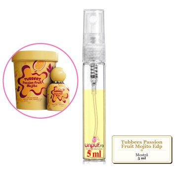 Mostra fiola din Parfumul Tubbees Passion Fruit Mojito Edp, decant sticla cu pulverizator - Img 4