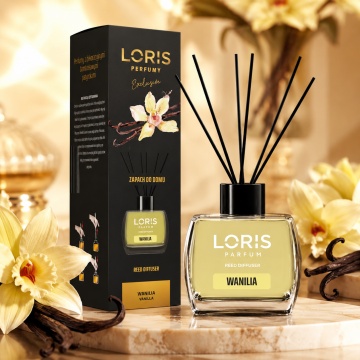 Odorizant de Cameră cu Bețișoare Parfumate Loris Vanilie, 120 ml, Esență Vanilla, Miros Dulce și Persistent - Img 5