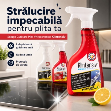 Pachet solutii curatenie suprafete delicate Klintensiv – 3 x 500 ml - Img 4