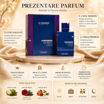 Parfum Al Haramain Amber Oud Dubai Night 100 ml - Img 3