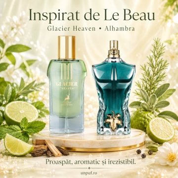 Parfum Alhambra Glacier Heaven 100 ml, parfum arăbesc, edp, Bărbat - Img 8