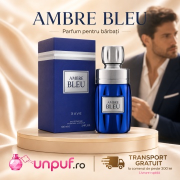Parfum Ambre Bleu Rave 100 ml, Apa De Parfum, Barbati - Img 10