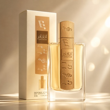 Parfum Angham 35 ml, Apă de Parfum Unisex, Aromă Oriental Vanilată, Dulce și Condimentată, Format Compact, Note de Mandarină, Ghimbir, Piper Roz, Pralină, Lavandă, Cacao, Mosc, Ambră și Vanilie - Img 6