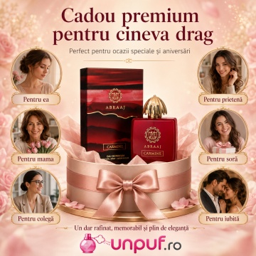 Parfum Arăbesc Abraaj Carmine Fragrance World 100 ml, Apă de Parfum Unisex, Damă și Bărbat, Aromă Aromatic Orientală cu Citrice, Condimente, Note Proaspete, Flori Albe, Lavandă, Note Calde, Cedru, Ambră și Mosc - Img 7