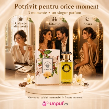 Parfum Arăbesc Affogato Eau de Parfum 100 ml, Unisex Damă și Bărbat, Aromă Gourmand Cafea Vanilie cu Espresso, Bergamotă, Cardamom, Lapte Cremos, Caramel, Iasomie, Tonka, Cacao, Mosc și Vanilie - Img 6