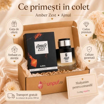 Parfum Arăbesc Ajmal Amber Zest 100 ml, Damă, edp - Img 4