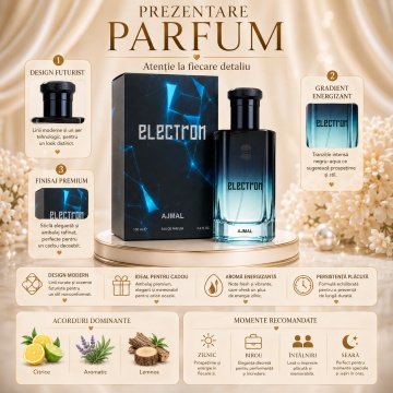 Parfum Arăbesc Ajmal Electron 100 ml, Damă, edp - Img 3
