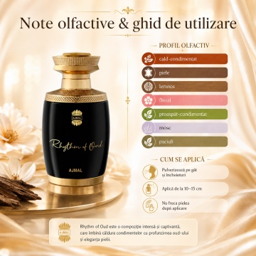 Parfum Arăbesc Ajmal Rhythm Of Oud 75 ml, Damă, edp - Img 9