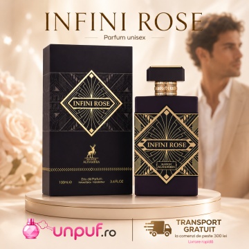 Parfum Arăbesc Alhambra Infini Rose Maison Alhambra 100 ml, Apă de Parfum Unisex, Damă și Bărbat, Aromă Floral Orientală, Inspirat Atomic Rose - Img 10