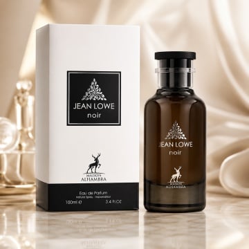 Parfum Arăbesc Alhambra Jean Lowe Noir Maison Alhambra 100 ml, Apă de Parfum Bărbați, Aromă Oriental Ambrată, Inspirat Ombre Nomade
