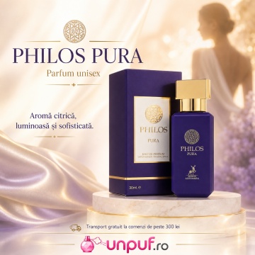 Parfum Arăbesc Alhambra Philos Pura 30 ml, Apă de Parfum Unisex, Damă și Bărbat, Maison Alhambra, Inspirat Erba Pura, Aromă Oriental Modernă Citric Fructată cu Note Fructate, Bergamotă, Condimente, Iasomie, Trandafir, Note Lemnoase, Cedru, Ambră, Mosc și - Img 10