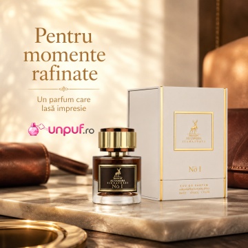 Parfum Arăbesc Alhambra Signatures No. I Maison Alhambra 50 ml, Apă de Parfum Unisex, Damă și Bărbat, Aromă Lemnoasă cu Piele și Tabac - Img 6