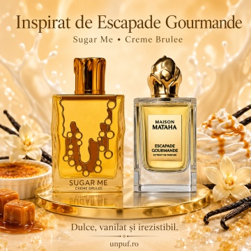 Parfum Arăbesc Alhambra Sugar Me Creme Brulee Maison Alhambra 100 ml, Apă de Parfum Damă, Aromă Gurmand Dulce, Inspirat Escapade Gourmande - Img 8