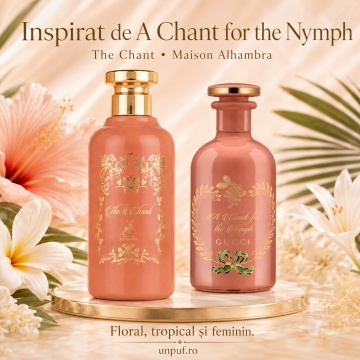 Parfum Arăbesc Alhambra The Chant Maison Alhambra 100 ml, Apă de Parfum Damă, Aromă Oriental Modernă Florală, Inspirat A Chant for the Nymph - Img 8