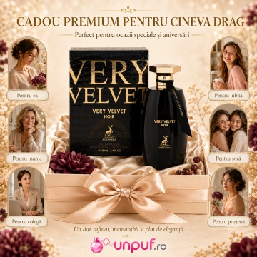 Parfum Arăbesc Alhambra Very Velvet Noir Maison Alhambra 100 ml, Apă de Parfum Damă, Aromă Oriental Ambrată, Inspirat Very Sexy Night - Img 7