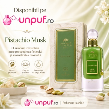 Parfum Arăbesc Ard Al Zaafaran Ithra Pistachio 100 ml, Apă de Parfum Unisex Damă și Bărbat, Aromă Gurmand Orientală cu Fistic, Cardamom, Citrice, Ciocolată Albă, Frișcă, Flori Albe, Mosc și Vanilie - Img 8