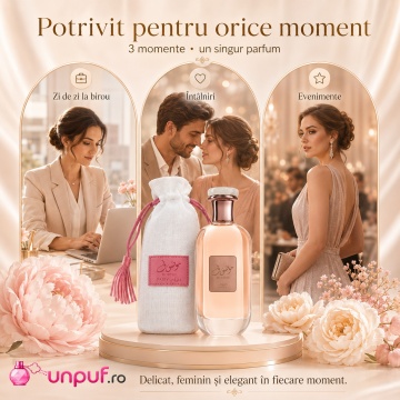 Parfum Arăbesc Ard Al Zaafaran Mousuf Daisy 100 ml, Apă de Parfum Damă, Inspirat Daisy Eau So Fresh Delight, Aromă Floral Fructată Fresh cu Bergamotă, Condimente, Șofran, Iasomie, Lemn de Santal, Trandafir, Oud, Ambră, Mosc și Vanilie - Img 6