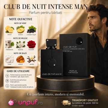 Parfum Arăbesc Armaf Club De Nuit Intense Man 105 ml, Eau De Toilette Bărbat, Aromă Citrus Lemnos Aromatică Inspirată de Aventus Creed - Img 9