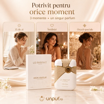 Parfum Arăbesc Armaf Le Parfait Pour Femme Mon Amour 100 ml, Apă de Parfum Unisex Damă și Bărbat, Aromă Floral Orientală Inspirată de Good Girl - Img 6