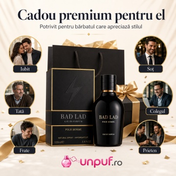 Parfum Arăbesc Bad Lad Fragrance World 100 ml, Apă de Parfum Bărbat, Aromă Oriental Lemnos Gourmand cu Grapefruit, Piper Alb, Bergamotă, Geranium, Lavandă, Salvie, Cedru, Ambră, Tonka și Cacao - Img 8