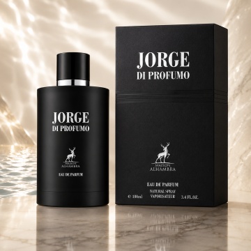 Parfum Arăbesc Bărbat Jorge Di Profumo Maison Alhambra 100 ml, Apă de Parfum, Inspirat de Acqua di Gio Profumo Giorgio Armani, Aromă Aromatic Acvatică cu Note Marine, Bergamotă, Rozmarin, Salvie, Mușcată, Tămâie și Paciuli
