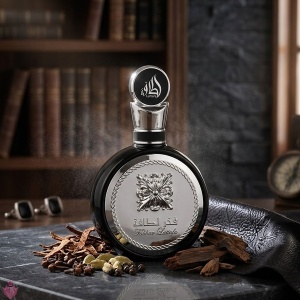 Parfum Arabesc Bărbați Fakhar Silver Lattafa, Eau de Parfum 100 ml, Fresh Aromatic Masculin - Img 11