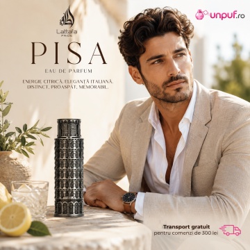 Parfum Arabesc Bărbați Lattafa Pride Pisa, Eau de Parfum 100 ml, Inspirat de Afternoon Swim, Citrice Lemnos Aromatic - Img 5