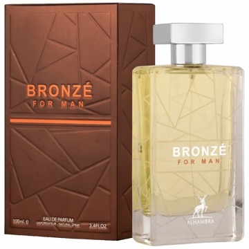 Parfum Arăbesc Bronze For Men Maison Alhambra 100 ml, Apă de Parfum Bărbați, Inspirat Orange For Men Hugo Boss, Aromă Lemnos Condimentată cu Măr Roșu, Coriandru, Piper, Tămâie, Note Lemnoase și Vanilie - Img 11