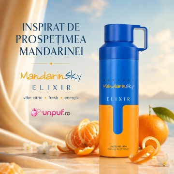 Parfum Arăbesc Deodorant Armaf Odyssey Mandarin Sky Elixir 200 Ml - Img 7