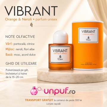 Parfum Arăbesc Emir Vibrant Orange And Neroli 100 ml, Apă de Parfum Unisex, Damă și Bărbat, Aromă Citric Florală, Inspirat Sundazed - Img 9