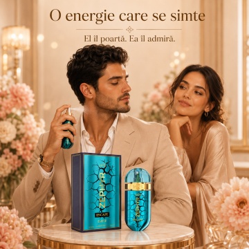 Parfum Arăbesc Emper Zephyr Escape 100 ml, Apă de Parfum Unisex, Damă și Bărbat, Inspirat Odyssey Mandarin Sky, Aromă Aromatic Orientală Fresh cu Citrice, Condimente, Note Proaspete, Flori Albe, Lavandă, Note Calde, Lemn de Cedru, Ambră și Mosc - Img 5