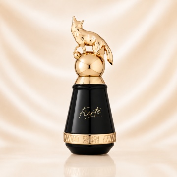 Parfum Arăbesc Fierte French Avenue 80 ml, Apă de Parfum Unisex, Damă și Bărbat, Inspirat Babycat, Aromă Oriental Condimentată cu Ambră, Condimente Calde, Vanilie, Fum, Acorduri Balsamice, Tutun, Note Lemnoase și Pudrate - Img 2