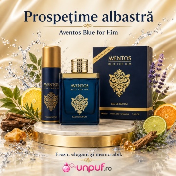 Parfum Arabesc Fragrance World Aventos Blue Eau De Parfum 100 Ml + Deo 50 Ml - Img 8