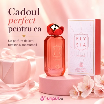 Parfum Arăbesc Fragrance World Elysia Lychee Fizz 100 ml, Apă de Parfum Damă, Aromă Fructată și Proaspătă cu Litchi, Măr Roșu, Coacăze Negre, Zahăr, Lămâie, Violetă, Citrice, Flori Albe, Lavandă, Ambră și Mosc - Img 6