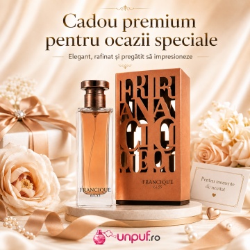 Parfum Arăbesc Francique 63.55 French Avenue 80 ml, Apă de Parfum Unisex, Damă și Bărbat, Inspirat Gris Charnel BDK, Aromă Lemnos Condimentată Pudrată cu Ceai Negru, Cardamom, Smochină, Vetiver, Iris, Boabe de Tonka, Cedru și Lemn de Santal - Img 7