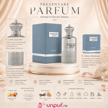 Parfum Arăbesc Hamidi Insignia Argent 105 ml, Damă, edp - Img 3